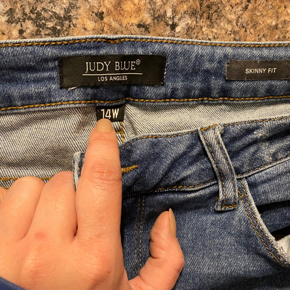 Judy Blue - cropped